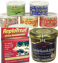 canned herp food