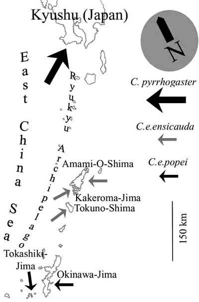 distribution map